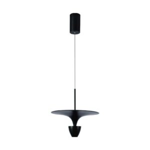 V-TAC Lampadario LED 9W dal Design Moderno 30*320*100Cm Colore Nero 3000K