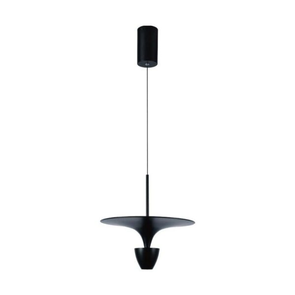 V-TAC Lampadario LED 9W dal Design Moderno 30*320*100Cm Colore Nero 3000K