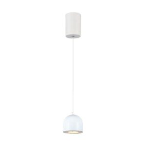 V-TAC Lampadario LED a Cilindro in Metallo 8.5W Colore Bianco Touch 10*16cm Regolabile 3000K