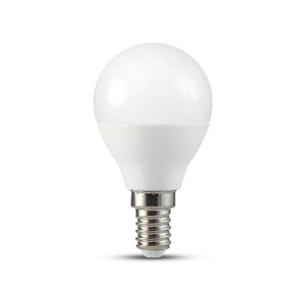 V-TAC Lampadina LED E14 4,8W P45 Compatibile con Google Home e Amazon Alexa Tramite App V-Tac Smart RGB e 3 in 1 Dimmerabile