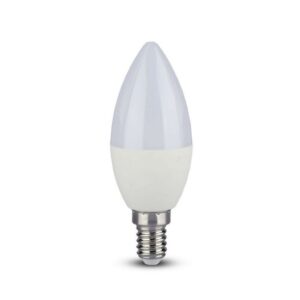 V-TAC Lampadina LED E14 5,5W Candela 6400K CRI>95