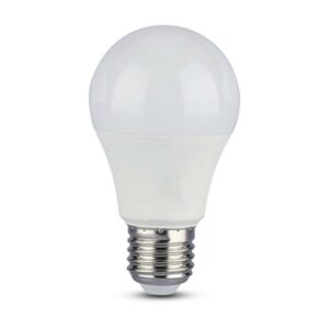 V-TAC Lampadina LED E27 11W A60 con Sensore di Movimento e Crepuscolare 3000K