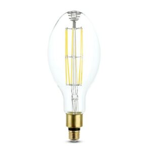 V-TAC Lampadina LED E27 24W 160LM/W ED120 Trasparente 6400K