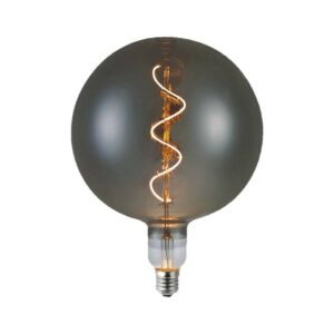 V-TAC Lampadina LED E27 4W G200S Filamento a Spirale Vetro Oscurato 2700K