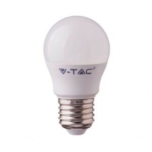 V-TAC Lampadina LED E27 5W G45 Compatibile con Google Home e Amazon Alexa Tramite App V-Tac Smart RGB e 3 in 1 Dimmerabile