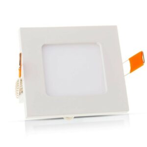 V-TAC Mini Pannello LED 6W Montaggio ad Incasso Quadrato 3000K