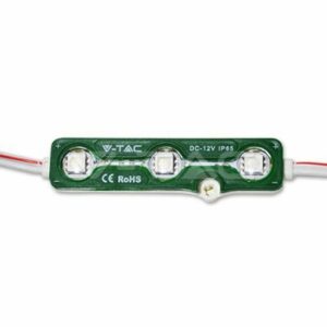 V-TAC Modulo LED SMD5050 0,72W 12V 3 LED Verde IP65