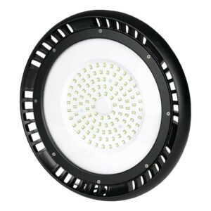 V-TAC PRO Campana Industriale LED Chip Samsung 100W 120LM/W UFO con Driver MeanWell 120° 6400K IP65 Dimmerabile ( 1-10V )