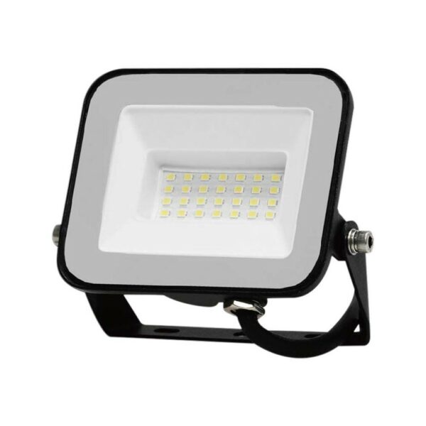 V-TAC PRO Faro LED Chip Samsung 20W Colore Nero 4000K IP65