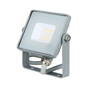 V-TAC PRO Faro LED SMD Chip Samsung 10W Colore Grigio 3000K IP65