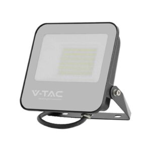 V-TAC PRO Faro LED SMD Chip Samsung 185LM/W 50W Colore Nero 4000K IP65