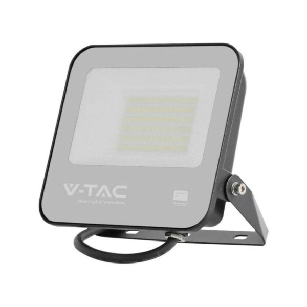 V-TAC PRO Faro LED SMD Chip Samsung 50W 135LM/W Colore Nero 4000K IP65