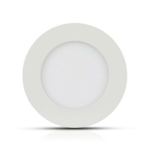 V-TAC PRO Mini Pannello LED 24W Chip Samsung Montaggio ad Incasso Rotondo 3000K