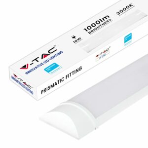 V-TAC PRO Plafoniera LED Chip Samsung Prismatica 10W 100LM/W 30cm 3000K IP20