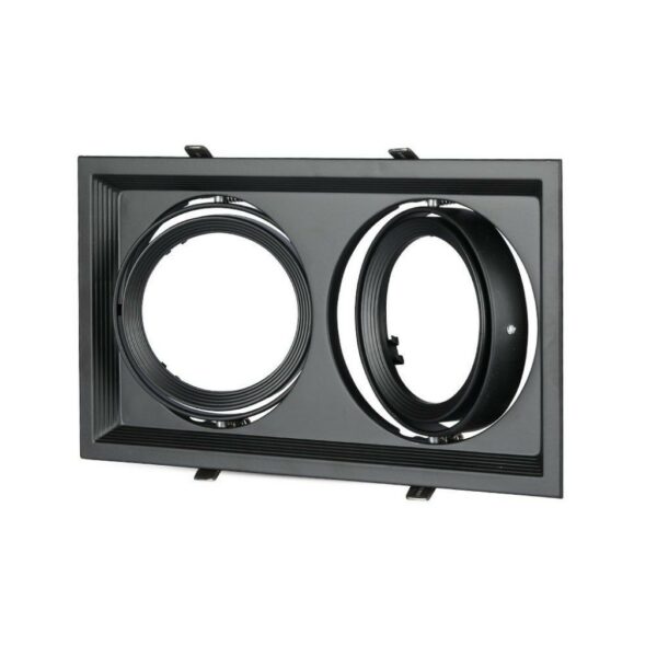 V-TAC Porta AR111 Doppio Colore Nero