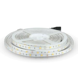 V-TAC Strip LED SMD5050 4,8W/m 5m 30 LED/m 12V 6400K IP65 10mm