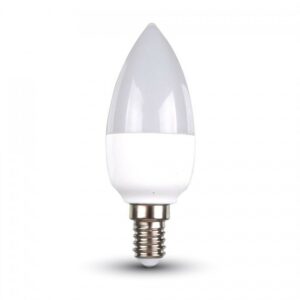 V-TAC VT-1855 Lampadina LED E14 5.5W Candela - 6400K Bianco freddo - SKU 42411