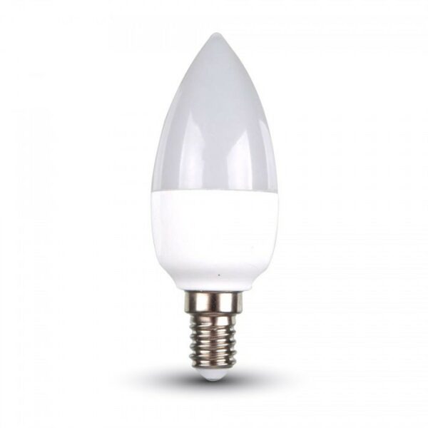 V-TAC VT-1855 Lampadina LED E14 5.5W Candela - 6400K Bianco freddo - SKU 42411