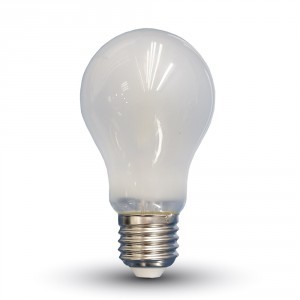 V-TAC VT-1939 Lampadina LED E27 4W Bulb A60 White filamento - 2700K Bianco caldo - SKU 4489