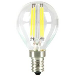 V-TAC VT-1996 Lampadina LED E14 4W MiniGlobo Filamento P45 - Bianco caldo 2700K - SKU 4300