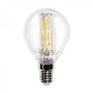 V-TAC VT-1996 Lampadina LED E14 4W MiniGlobo Filamento P45 - Bianco naturale 4000K - SKU 4425