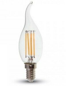 V-TAC VT-1997 Lampadina LED E14 4W 2700K Bianco caldo - SKU 4302