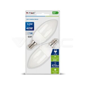 V-TAC VT-2106 lampada LED 5,5 W E14 G