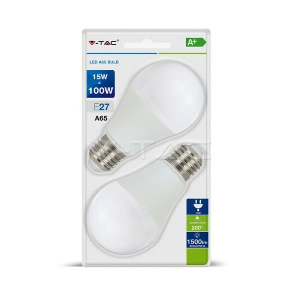 V-TAC VT-2117 lampada LED 15 W E27 F