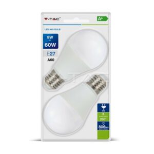 V-TAC VT-2139 lampada LED 9 W E27