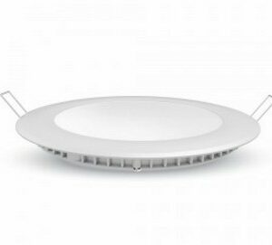 V-TAC VT-607RD Pannello LED Rotondo 6W SMD da incasso con Driver bianco naturale - SKU 4855