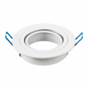 V-TAC VT-782RD Portafaretto orientabile rotondo da incasso per lampadine GU10 - SKU 3599