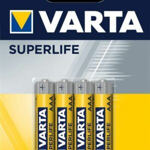 VARTA BATTERIE MINI STILO AAA R03 4 PZ 00002