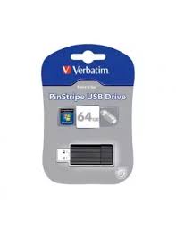 VERBATIM PENDRIVE PINSTRIPE 64 GB USB 2.0 49065