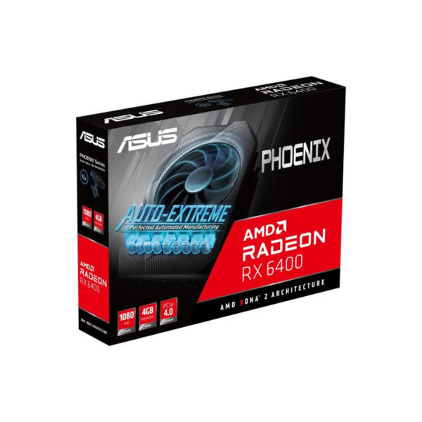 VGA ASUS RADEON RX 6400 4GB PHOENIX 90YV0H91-M0NA00