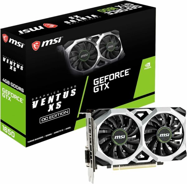 VGA MSI GEFORCE GTX 1650 4GB D6 VENTUS XS OCV3