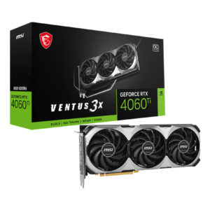 VGA MSI GeForce® RTX 4060 TI 8GB Ventus 3X E OC