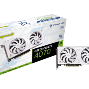 VGA Man GeForce® RTX 4070 12GB Polar Fox (Twin Cooler)