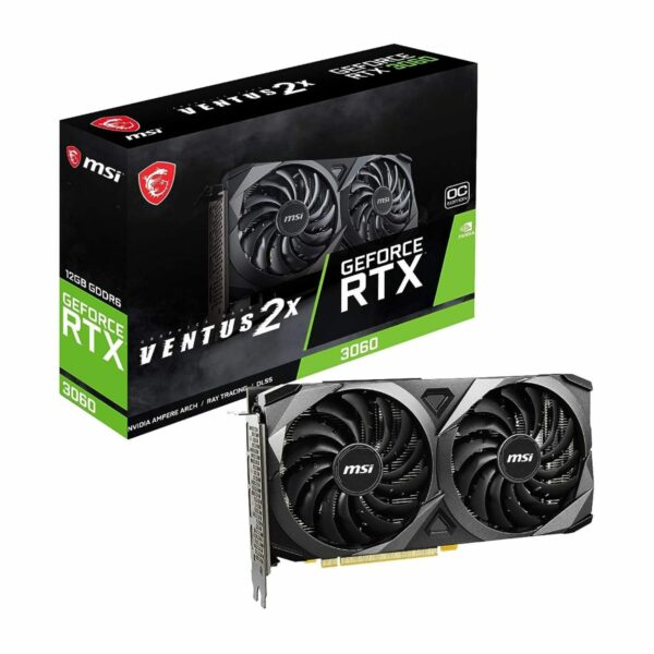 VGA PCI-E MSI GEFORCE 12GB RTX 3060 VENTUS 2X OC GDDR6