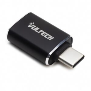 VULTECH ADATTATORE USB FEMMINA 3.0 TO TYPE C MASCHIO ALLUMINIO ADP-02P