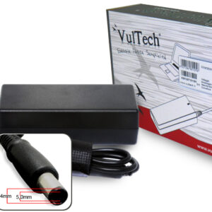 VULTECH ALIMENTATORE PER HP 7,4x5,0 MM 65W 18,5V 3,50A HP18535H-312