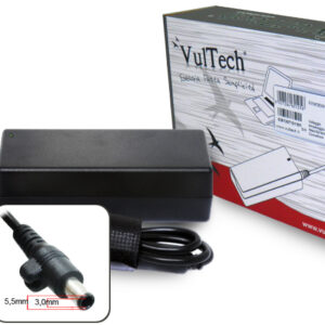 VULTECH ALIMENTATORE PER SAMSUNG 5,5x3,0 MM 60W 19V 3,16A SA19316L-312