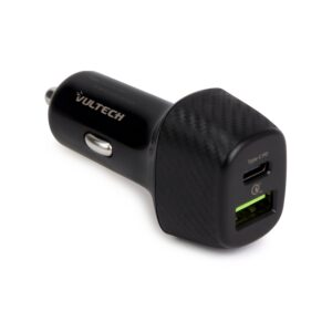 VULTECH CARICATORE DA AUTO CON USB E TYPE-C 40W CA-2QP