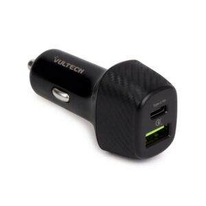 VULTECH CARICATORE DA AUTO CON USB E TYPE-C 45W CA-3QP