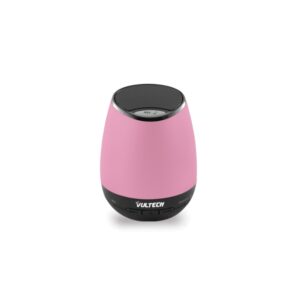 VULTECH CASSA BLUETOOTH CON USB MICRO SD E FUNZIONE VIVAVOCE V. 3,0 ROSA SP-300BT P