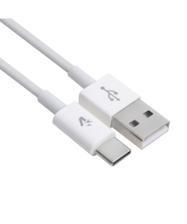 VULTECH CAVO USB TO TYPE-C 1 MT BIANCO SM-T113WH