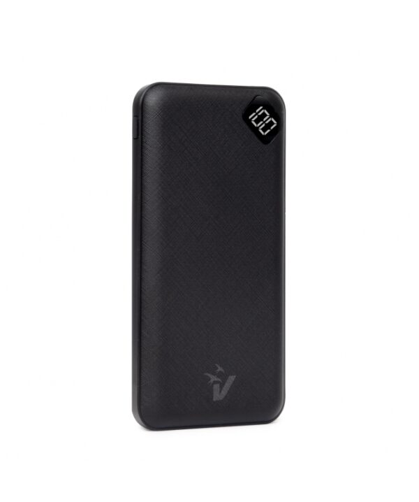 VULTECH POWER BANK VPB-P10BK 10000 mAh SCHERMO LCD QUICK CHARGE 3.0 NERO