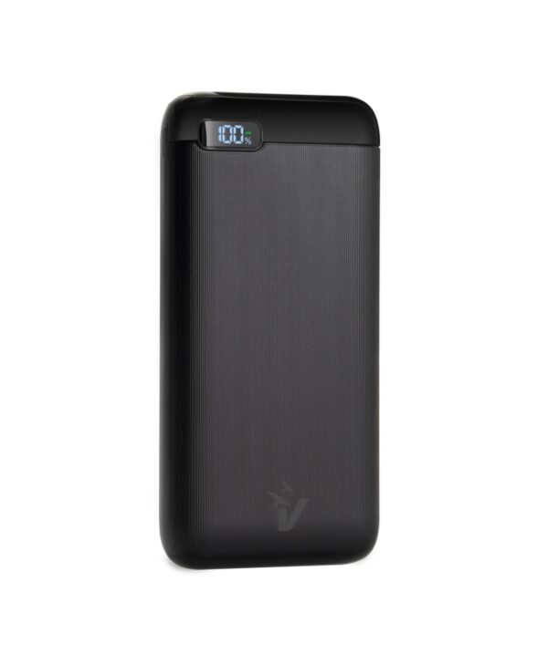 VULTECH POWER BANK VPB-P20BK 20000 mAh CON SCHERMO LCD QUICK CHARGE 3.0 NERO PD20W