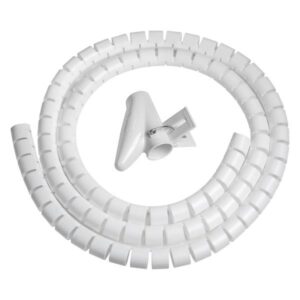 VULTECH SPIRALE COPRI CAVO 1,5MT FLESSIBILE BIANCO SN21505/WH