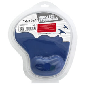 VULTECH TAPPETINO ERGONOMICO PER MOUSE BLU MP-02B