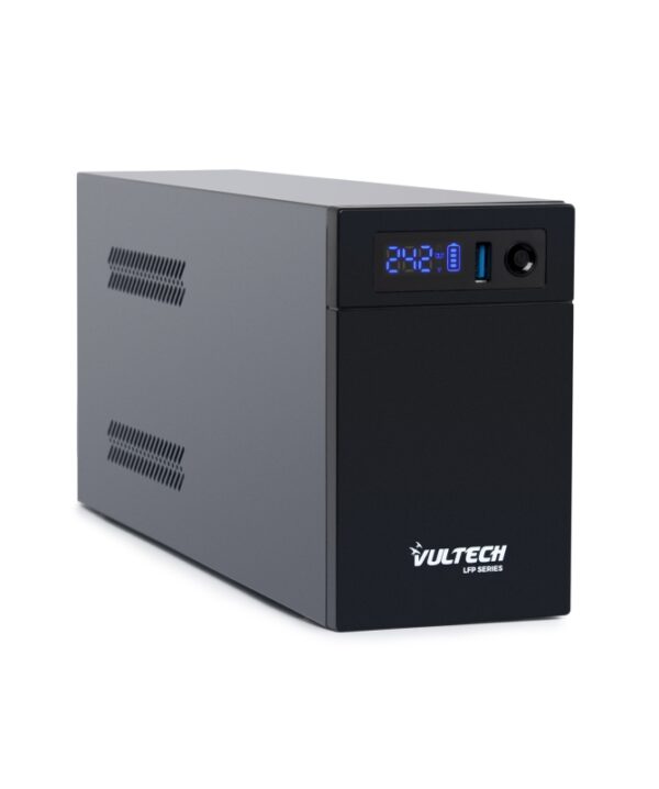 VULTECH UPS GRUPPO DI CONTINUITA' LCD 1400VA/700W LINE INTERACTIVE BATTERIA AL LITIO UPS1400VA-LFP